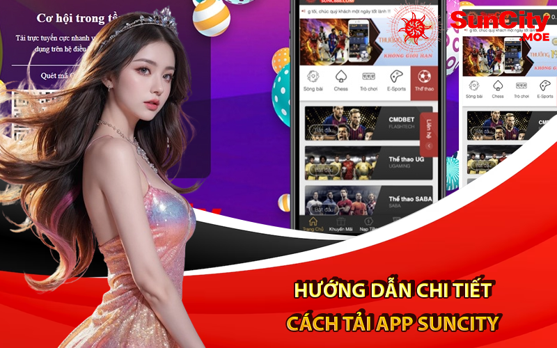 Hướng dẫn chi tiết cách tải app suncity